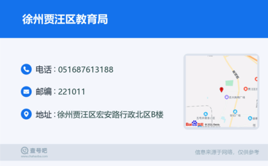 徐州賈汪區(qū)教育局:0516-87613188